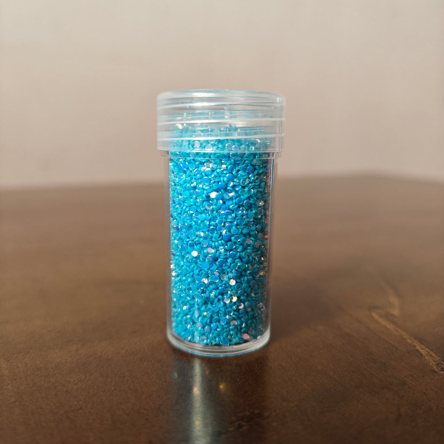 Sky blue Small Round Glitter (10gm)