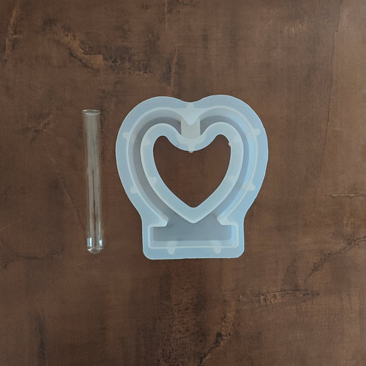 Heart Planter Mould with Tube