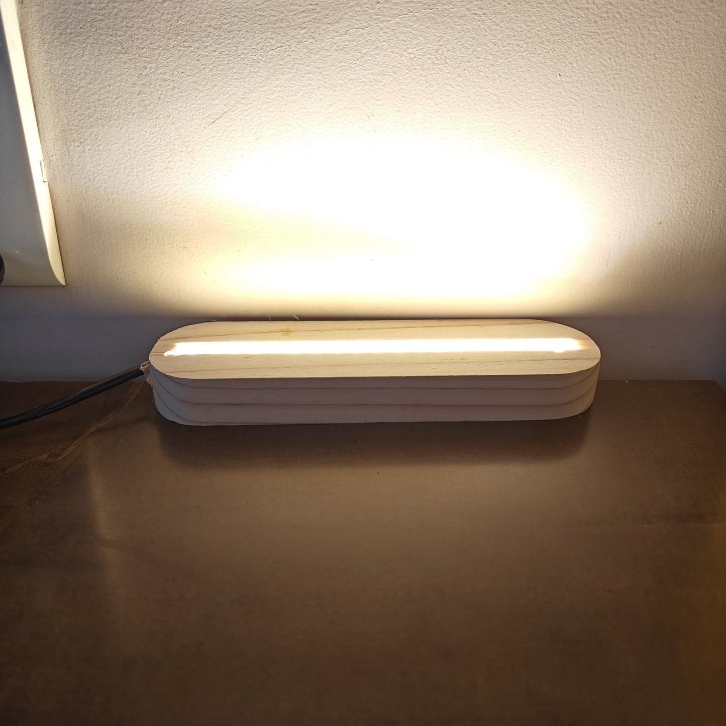 6" LED Light Stand (Wooden)