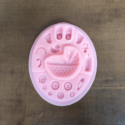 17 Cavity Baby Pink Mould